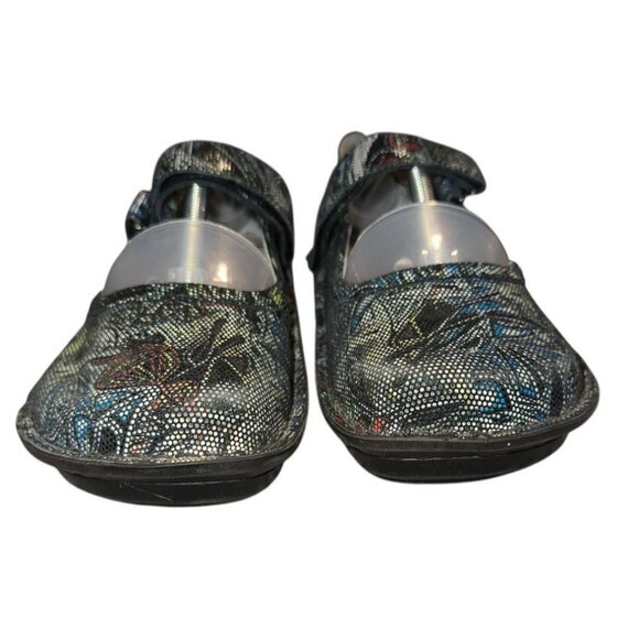 Alegria Mary Jane Shoes BEL-442 Belle Totem EU 37 US 6.5 Multi-Color Leather - Picture 5 of 10